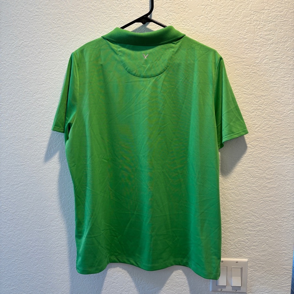 Callaway Women’s Green Polo Shirt XL - Picture 4 of 6